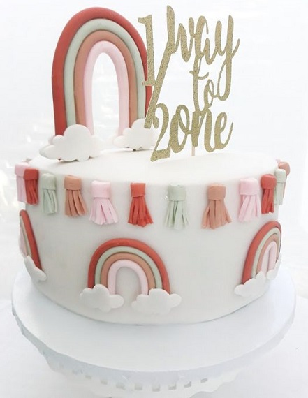 20 Latest and Best 6 Month Birthday Cake Designs With Photos