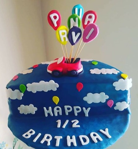 20 Latest and Best 6 Month Birthday Cake Designs With Photos