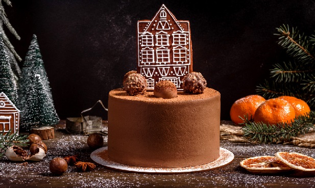 20 Simple Christmas Cake Designs To Try In 2024