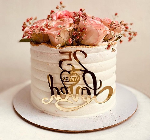 20 Unique 25th Anniversary Cake Designs With Photos In 2024