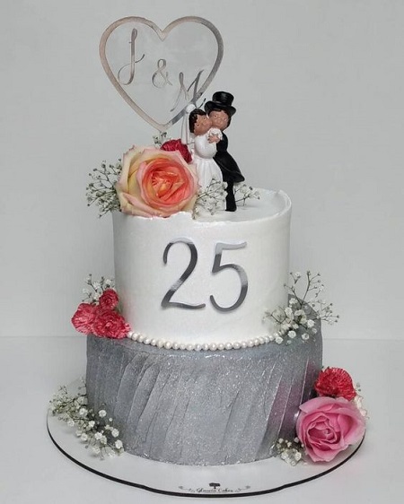 20 Unique 25th Anniversary Cake Designs With Photos In 2024