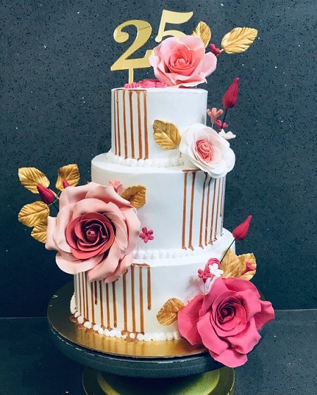 20 Unique 25th Anniversary Cake Designs With Photos In 2024