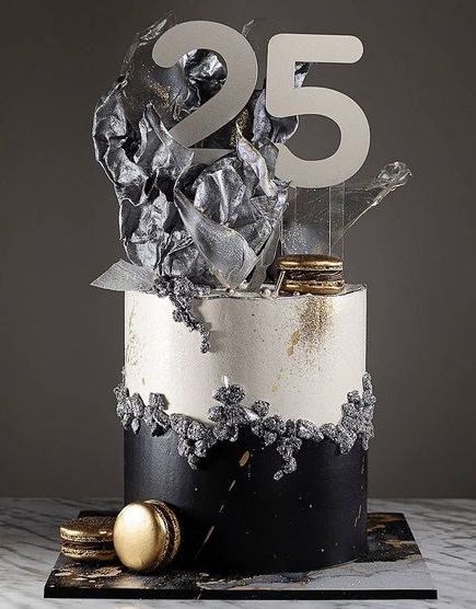 20 Unique 25th Anniversary Cake Designs With Photos In 2024
