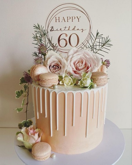 20 Simple 60th Birthday Cake Designs with Pictures in 2024