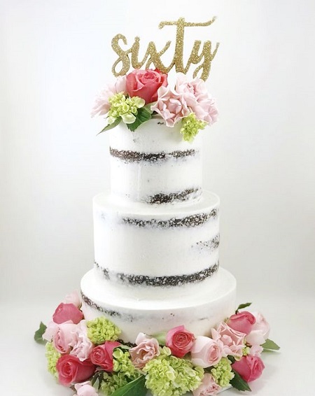 20 Simple 60th Birthday Cake Designs with Pictures in 2024