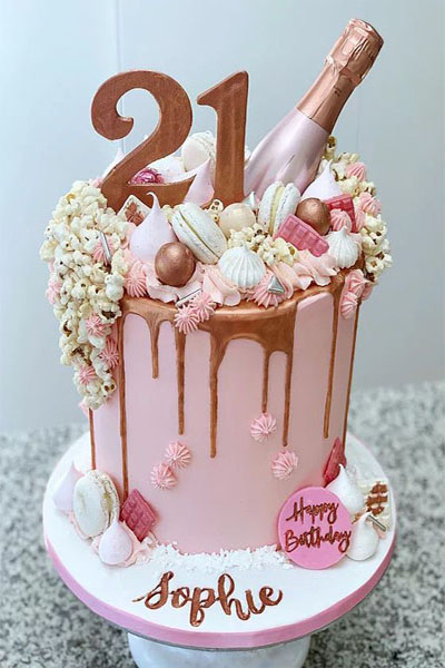 20 Unique Cake Designs To Celebrate 21st Birthday