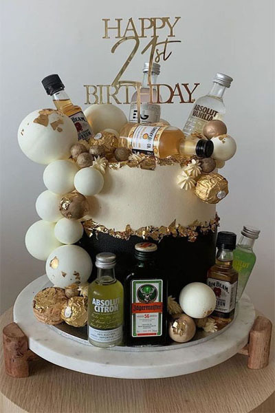 20 Unique Cake Designs To Celebrate 21st Birthday