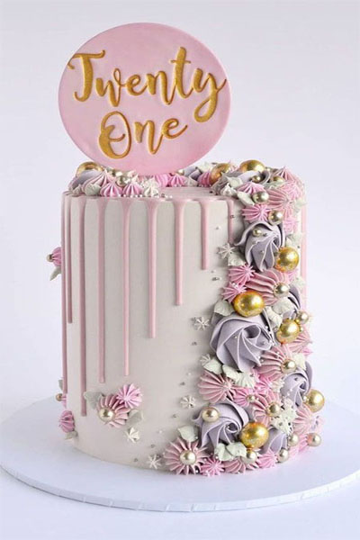 20 Unique Cake Designs To Celebrate 21st Birthday