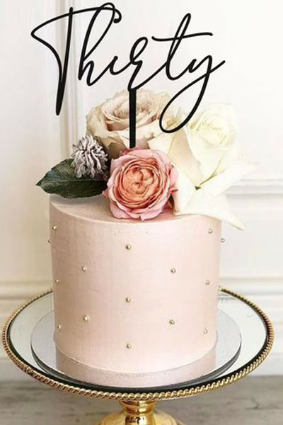 30th Birthday Cake Designs: 20 Modern Ideas to Try!