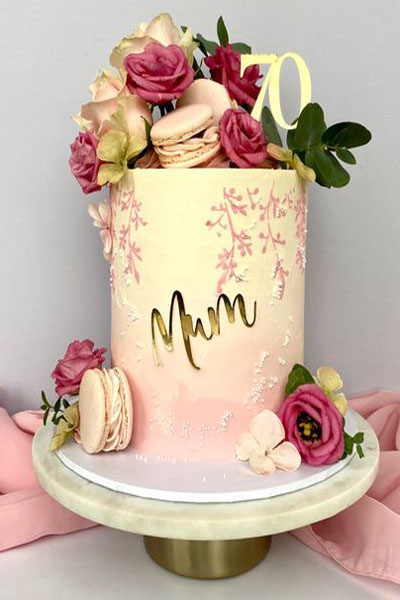 70th Birthday Cake Designs: 20 Trending Ideas 2025