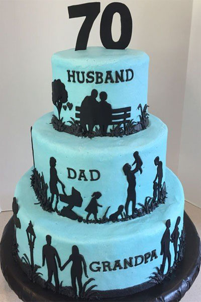 70th Birthday Cake Designs: 20 Trending Ideas 2025