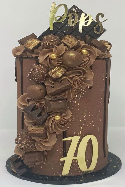 70th Birthday Cake Designs: 20 Trending Ideas 2025