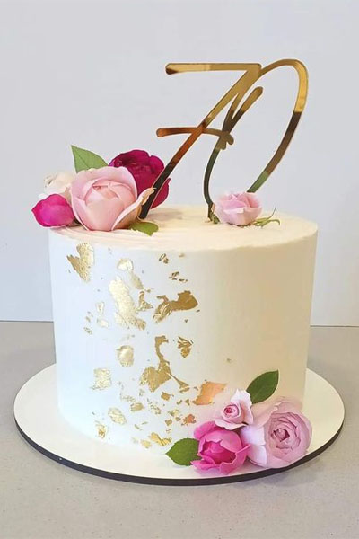 70th Birthday Cake Designs: 20 Trending Ideas 2025