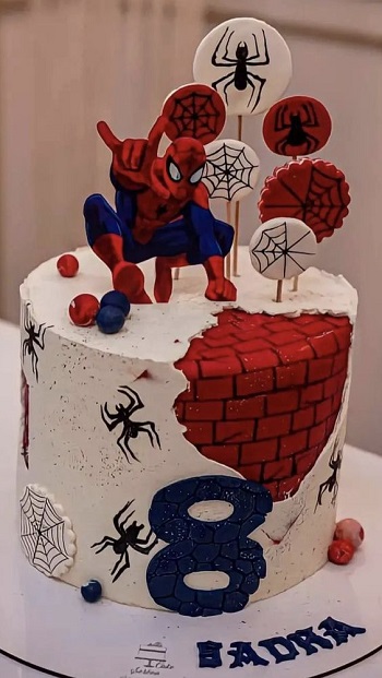 20 Spiderman Cake Designs for Superhero Style Celebrations