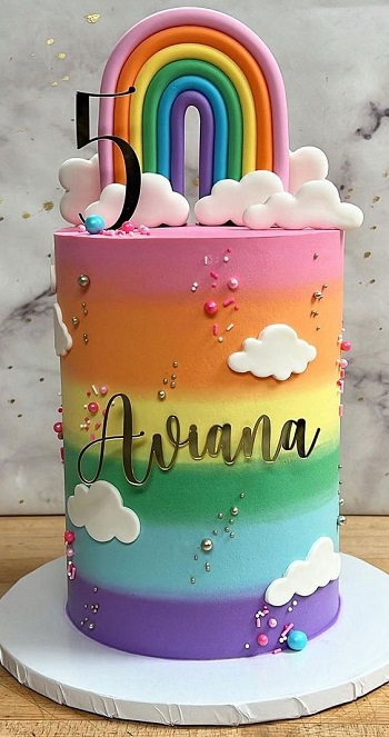 20 Simple Rainbow Cake Designs for All Occasions