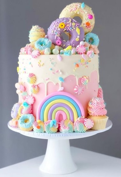 20 Simple Rainbow Cake Designs for All Occasions