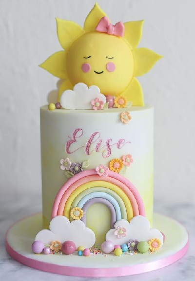 20 Simple Rainbow Cake Designs for All Occasions