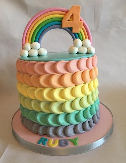 20 Simple Rainbow Cake Designs for All Occasions