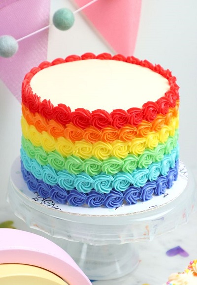 20 Simple Rainbow Cake Designs for All Occasions