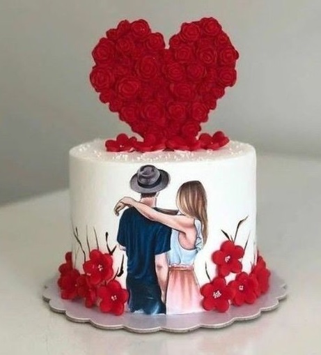 20 Lovable Cake Designs for Valentine's Day 2025