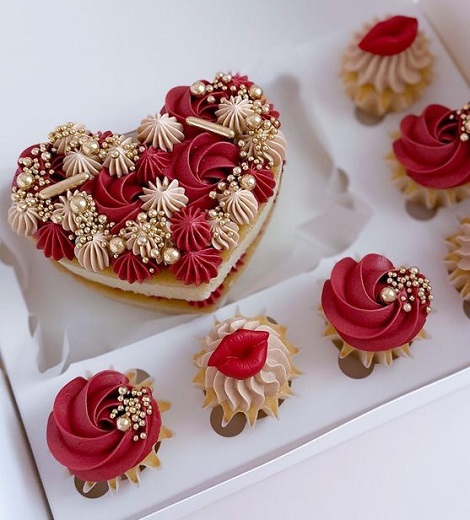 20 Lovable Cake Designs for Valentine's Day 2025