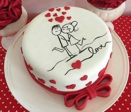 20 Lovable Cake Designs for Valentine's Day 2025