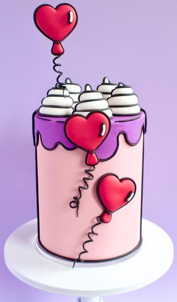 20 Lovable Cake Designs for Valentine's Day 2025