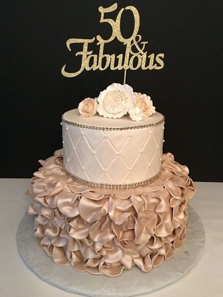 20 Fun and Festive 50th Birthday Cake Designs 2025