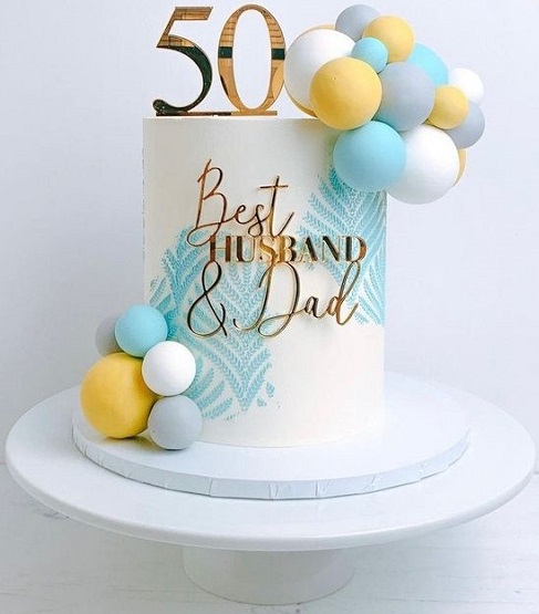 20 Fun and Festive 50th Birthday Cake Designs 2025