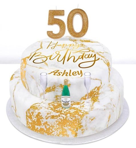 20 Fun and Festive 50th Birthday Cake Designs 2025