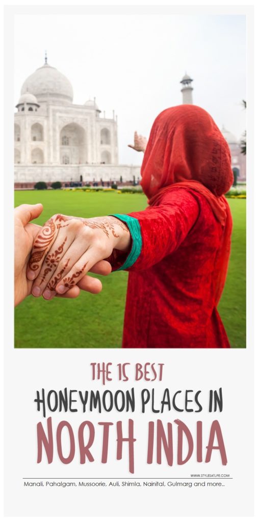 15 Best Honeymoon Destinations in North India for Couple in 2023