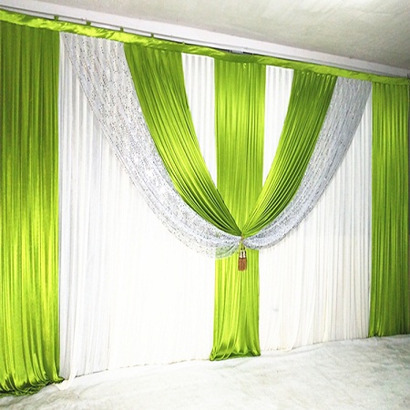9 Gorgeous Green Curtain Designs for New House | I Fashion Styles