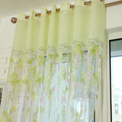 9 Gorgeous Green Curtain Designs for New House | I Fashion Styles