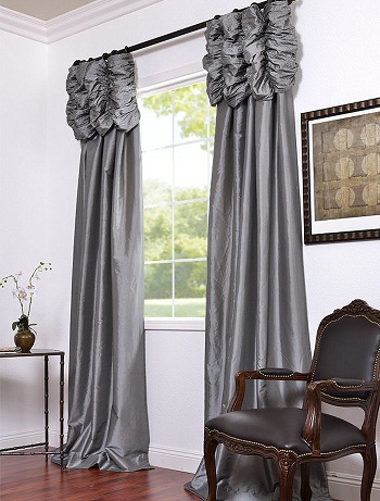 9 Pleasing Silk Curtain Designs For Home With Images | I Fashion Styles