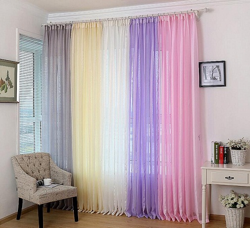 9 Gorgeous Voile Curtain Designs for House With Images | I Fashion Styles