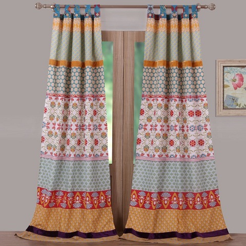 9 Fabulous Tab Top Curtain Designs for House | I Fashion Styles