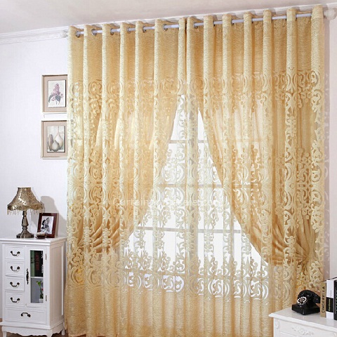 9 Beautiful and Best Embroidered Curtains With Images