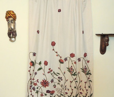 9 Beautiful and Best Embroidered Curtains With Images