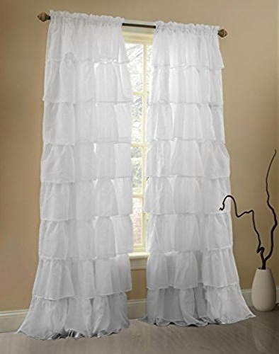 9 Cute and Charming White Curtains | I Fashion Styles