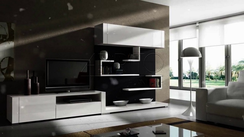 10 Latest Showcase Designs For Living Room With Pictures