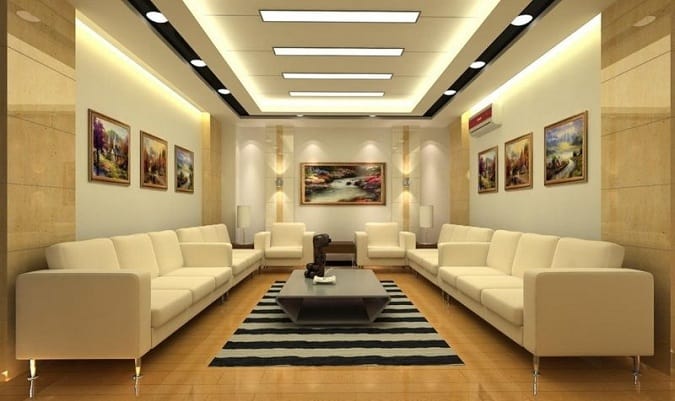 15 Luxurious Ceiling Designs for Modern Living Rooms