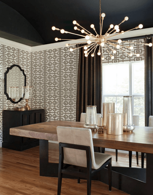 10 Latest Dining Room Ceiling Designs To Try In 2023