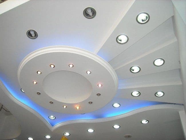 10 Simple &amp; Modern Round Ceiling Designs With Pictures