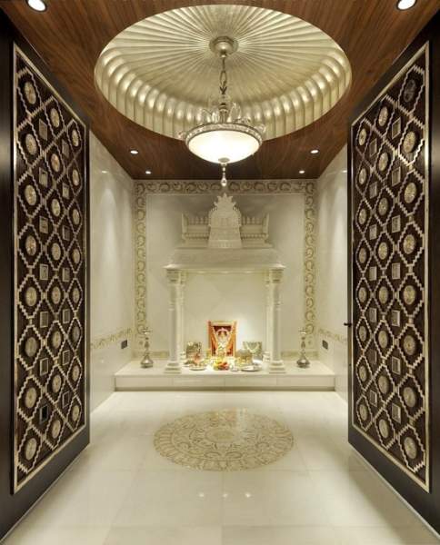 10 Latest Pooja Room False Ceiling Designs With Pictures In 2023