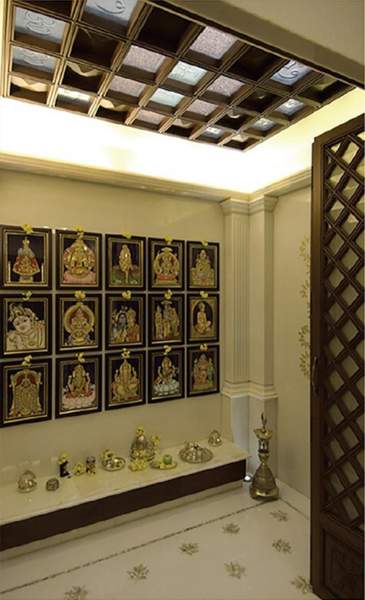 10 Latest Pooja Room False Ceiling Designs With Pictures In 2023