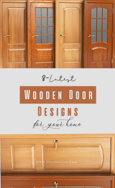 8 Latest Wooden Door Designs With Pictures In 2023