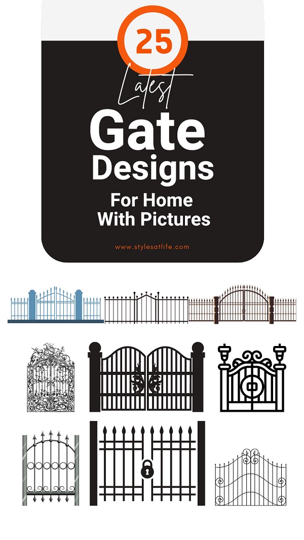25 Latest Small and Large Gate Designs for Home Compound