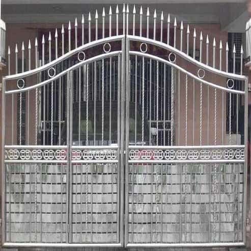15+ Creative Steel Gate Designs for Security and Style 2024