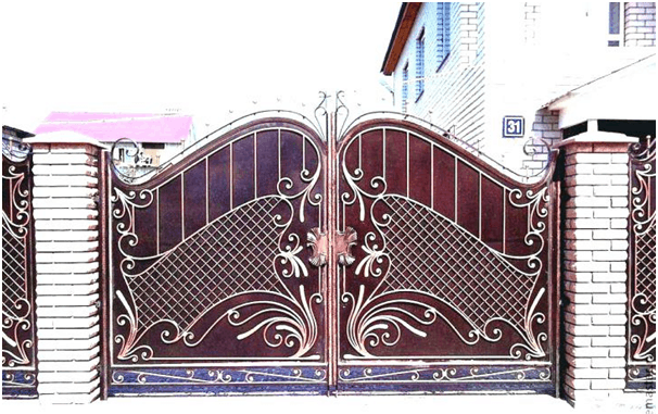 15+ Creative Steel Gate Designs for Security and Style 2024