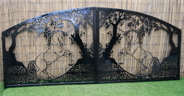 15+ Creative Steel Gate Designs for Security and Style 2024